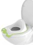 Aqualine Duck gyerek WC ülőke szűkítő 294x163x434 mm, zöld/fehér 366421