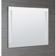 Aqualine szögletes LED tükör 100x80 cm kapcsolóval ATH7