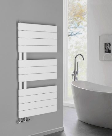 Aqualine Mili fürdőszobai radiátor 450x934 mm, fehér DC600T