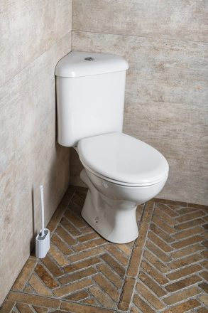 Aqualine Clifton sarok kombi WC vario kifolyású, tartállyal, ülőke nélkül FS1PK