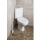 Aqualine Clifton sarok kombi WC vario kifolyású, tartállyal, ülőke nélkül FS1PK