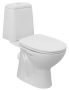 Aqualine Riga monoblokkos kerámia WC csésze hátsó kifolyású 34,5x76x61 cm, fehér RG601