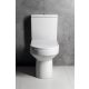 Aqualine Vermet monoblokkos kerámia WC csésze 37x63,5 cm vario kifolyású, fehér VR038