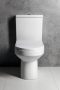 Aqualine Vermet monoblokkos kerámia WC csésze 37x63,5 cm vario kifolyású, fehér VR038