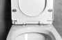 Aqualine Vermet Soft Close WC ülőke, vékony kivitel, fehér VRS008
