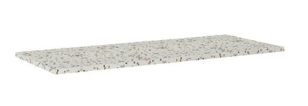 Arezzo design Terrazzo márvány mosdópult 120x46 cm, mix mintázatú AR-168822