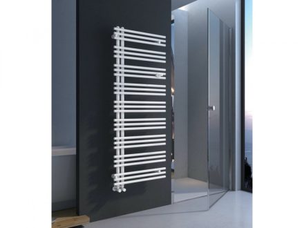 Arezzo design Linear fehér 1250x500 törölközőszárítós radiátor AR-LR12050W