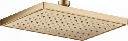 Axor ShowerSolutions fejzuhany 245x185 mm, 1 funkciós, szálcsiszolt bronz 35373140