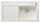 Blanco Zenar 5 S-F egymedencés gránit mosogató csepegtetővel 90x50 cm, jobbos / fehér 523876