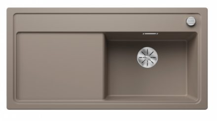 Blanco Zenar XL 6 S egymedencés gránit mosogató csepegtetővel 100x51 cm, jobbos / tartufo 523971