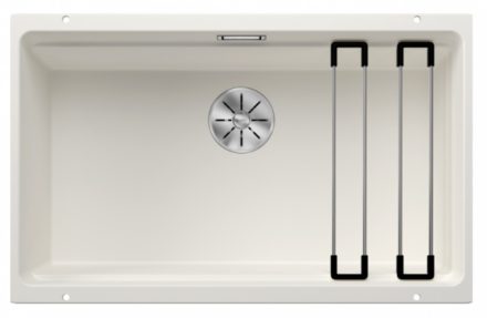 Blanco Etagon 700-U egymedencés gránit mosogató 73x46 cm kiegészítőkkel, fehér 525171