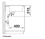 Blanco Subline 340/160-F két medencés gránit mosogató kiegészítőkkel, balos / fekete 525984