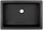 Deante Correo beépíthető gránit mosdó 50x35 cm, matt fekete CQR_NU5U