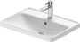 Duravit D-Neo felülről beépíthető mosdó 60x44 cm, WonderGliss bevonattal 03576000271