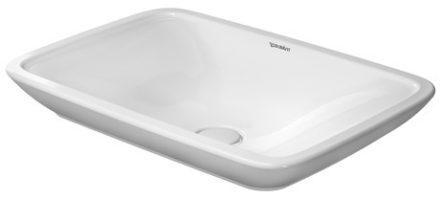 Duravit PuraVida ráültethető mosdótál 70x46,5 cm lefolyószeleppel 0369700000