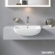 Duravit ME by Starck félig beépíthető kerámia mosdó 55x45,5 cm 0378550000