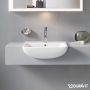 Duravit ME by Starck félig beépíthető kerámia mosdó 55x45,5 cm 0378550000