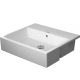 Duravit Vero Air Félig beépíthető kerámia mosdó 55x47 cm, alpin fehér 0382550060