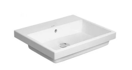 Duravit Vero Air beépíthető kerámia mosdó 55x45,5 cm, alpin fehér 0383550060