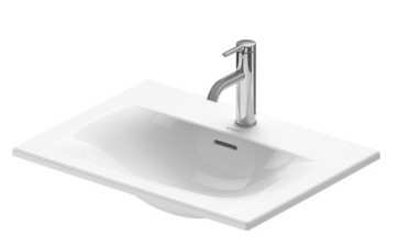 Duravit Viu beépíthető kerámia mosdó 600x450 mm, fehér alpin 0385600000