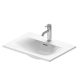 Duravit Viu beépíthető kerámia mosdó 600x450 mm, fehér alpin 0385600000