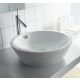 Duravit Starck 1 pultra ültethető kerámia mosdótál 530x530 mm 0447530000