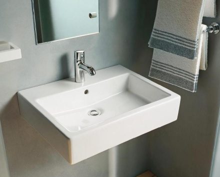 Duravit Vero 60cm, csiszolt mosdó 0454600027