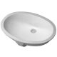 Duravit Santosa alulról beépíthető mosdó 51x37,5 cm rögzítővel 0466510000