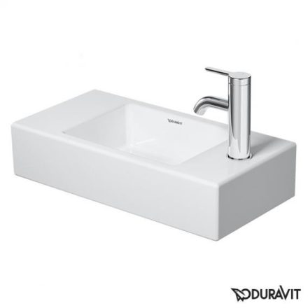 Duravit Vero Air Jobbos kézmosó bútorral aláépíthető 50x25 cm, alpin fehér 0724500008