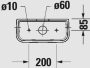 Duravit No.1 DuraStyle Basic monoblokk WC tartály 4,5/3 L, fehér 0941000085