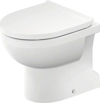 Duravit No.1 mélyöblítésű álló WC csésze 370x560 alsó kifolyással, magasfényű fehér 21840100002 