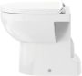 Duravit No.1 mélyöblítésű álló WC csésze 370x560 alsó kifolyással, magasfényű fehér 21840100002 