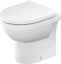 Duravit No.1 mélyöblítésű álló WC csésze 37x48 hátsó kifolyású, magasfényű fehér 21840900002 