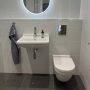 Duravit Starck 3 Fali kerámia WC csésze, rögzítési távolsággal 230 mm, magasfényű fehér 2206090000