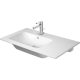 Duravit ME by Starck 83x49 cm aszimmetrikus mosdó WonderGliss bevonattal 23458300001