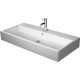 Duravit Vero Air Kerámia mosdó WonderGliss bevonattal 100x47 cm, bútorral aláépíthető, fehér alpin 23501000001