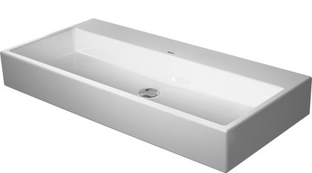 Duravit Vero Air Kerámia mosdó 100x47 cm, csaplyuk és túlfolyó nélkül, alpin fehér 2350100070