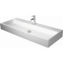 Duravit Vero Air csiszolt kerámia mosdó 120x47 cm, túlfolyó nélkül, alpin fehér 2350120071