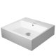 Duravit Vero Air Kerámia mosdó 50x47 cm, csaplyuk nélkül, bútorral aláépíthető, alpin fehér 2350500060