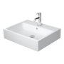 Duravit Vero Air csiszolt kerámia mosdó 60x47 cm, WonderGliss bevonattal, alpin fehér 23506000271