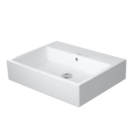 Duravit Vero Air Kerámia mosdó 60x47 cm, csaplyuk nélkül, bútorral aláépíthető, alpin fehér 2350600060