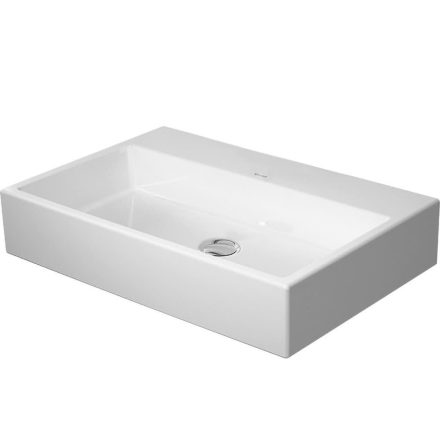 Duravit Vero Air Kerámia mosdó 70x47 cm, WonderGliss bevonattal, csaplyuk és túlfolyó nélkül, alpin fehér 23507000701