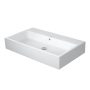 Duravit Vero Air Kerámia mosdó 80x47 cm, csaplyuk nélkül, bútorral aláépíthető, alpin fehér 2350800060