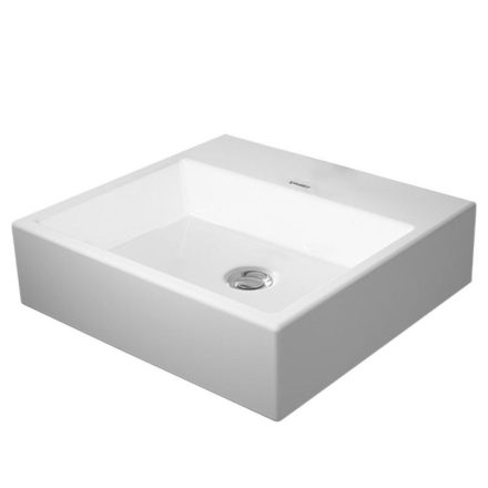 Duravit Vero Air csiszolt kerámia mosdó 50x47 cm, csapfurat és túlfolyó nélkül, alpin fehér 2352500070