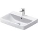 Duravit No.1 DuraStyle Basic mosdó túlfolyóval 650x460 mm, magasfényű fehér 23756500002 