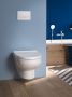 Duravit No.1 DuraStyle Basic mélyöblítésű Rimless fali WC 36,5x54 cm, magasfényű fehér 25620900002 