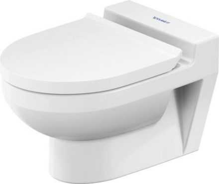 Duravit No.1 DuraStyle Basic Rimless gyermek fali WC 32,5x48 cm HygieneGlaze, magasfényű fehér 25740920002