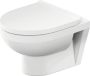 Duravit No.1 compact fali kerámia WC csésze 365x480 mélyöblítéssel, magasfényű fehér 25750900002 