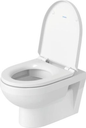 Duravit No.1 DuraStyle Basic Rimless fali mélyöblítésű WC-szett 365x540, magasfényű fehér 45620900A1 