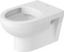 Duravit No.1 DuraStyle Basic Rimless fali mélyöblítésű WC-szett 365x540, magasfényű fehér 45620900A1 